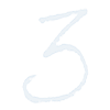 Handwritten number 2